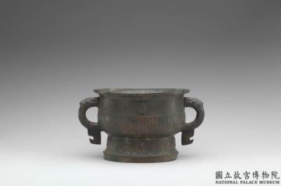 图片[2]-Gui food container with animal-mask and strips pattern, early Western Zhou period, c. 11th-10th century BCE-China Archive